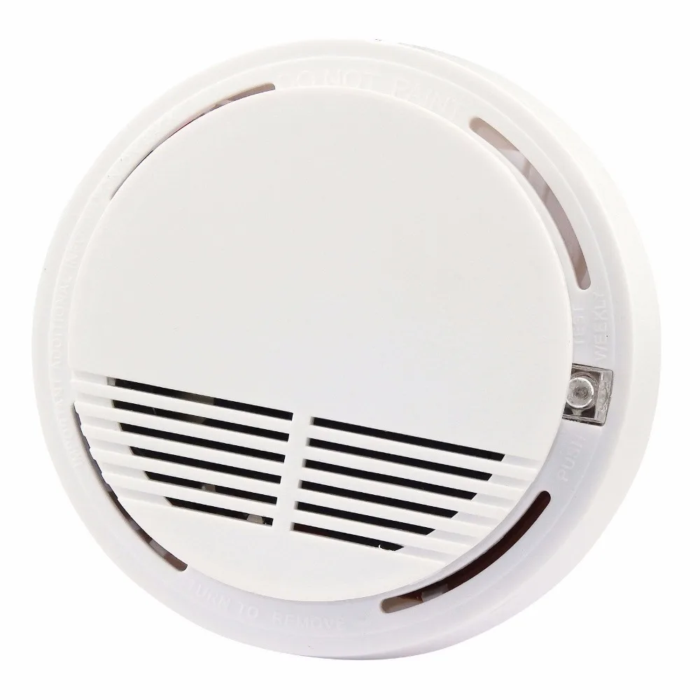 DC9V Operation Fire Alarm Independent Photoelectrics Stand Alone Smoke Alarm Detector For Home