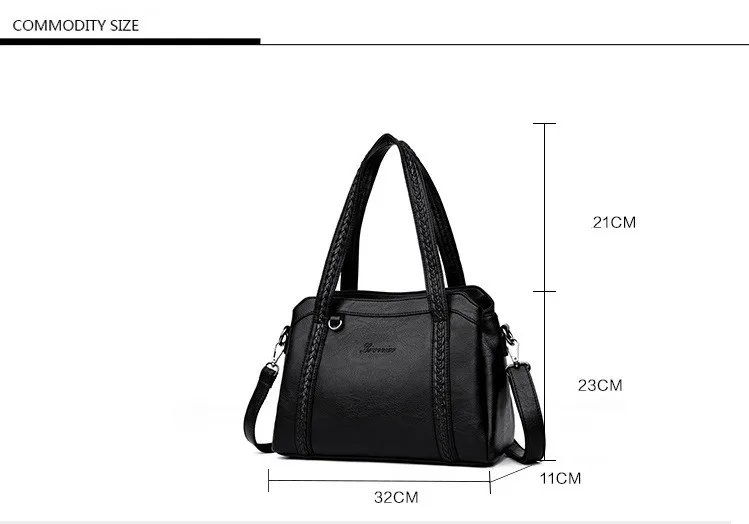 de Ombro Fêmea Saco de Tricô Moda Casual Sacolas para Senhoras