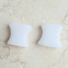 1 пара костного большого пальца вальгусный протектор Силиконовый сепаратор для пальцев ноги регулятор вальгусной деформации корректор для педикюра вставки