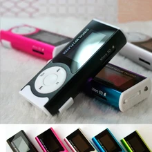 Hot Sale Mini Clip Mp3 Music Player Sport Mp3 TF Card Slot With LED Flashlight Earphone