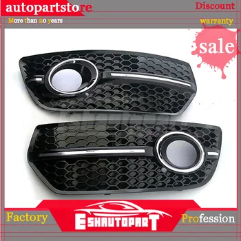 

Grill Cover Bumper Lamp Mask For Audi Black Front Log Q5 Standard Rsq5 Style 2009~2013