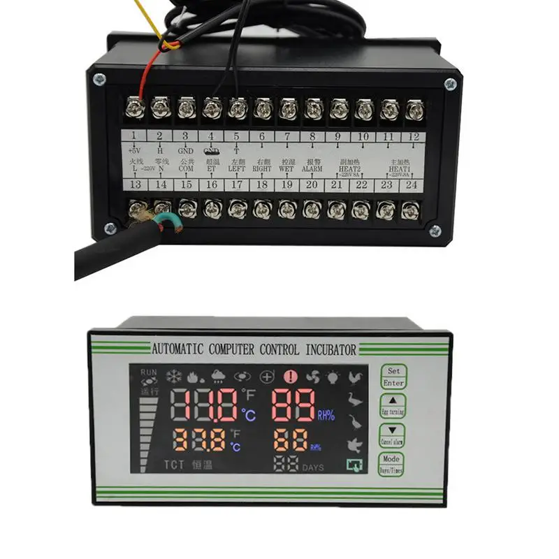 XM-18S автоматический инкубатор для яиц контроль Лер термостат температура влажность инкубатор Датчик Зонд инкубатор система управления