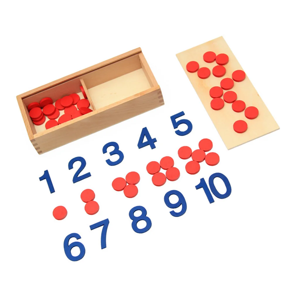 Niños de madera de las matemáticas educativos Montessori juguete fichas de juego Digital Montessori Brinquedo Educativo juguetes de aprendizaje Niños de madera de las matemáticas educativos Montessori juguete fichas de juego Digital Montessori Brinquedo Educativo juguetes de aprendizaje