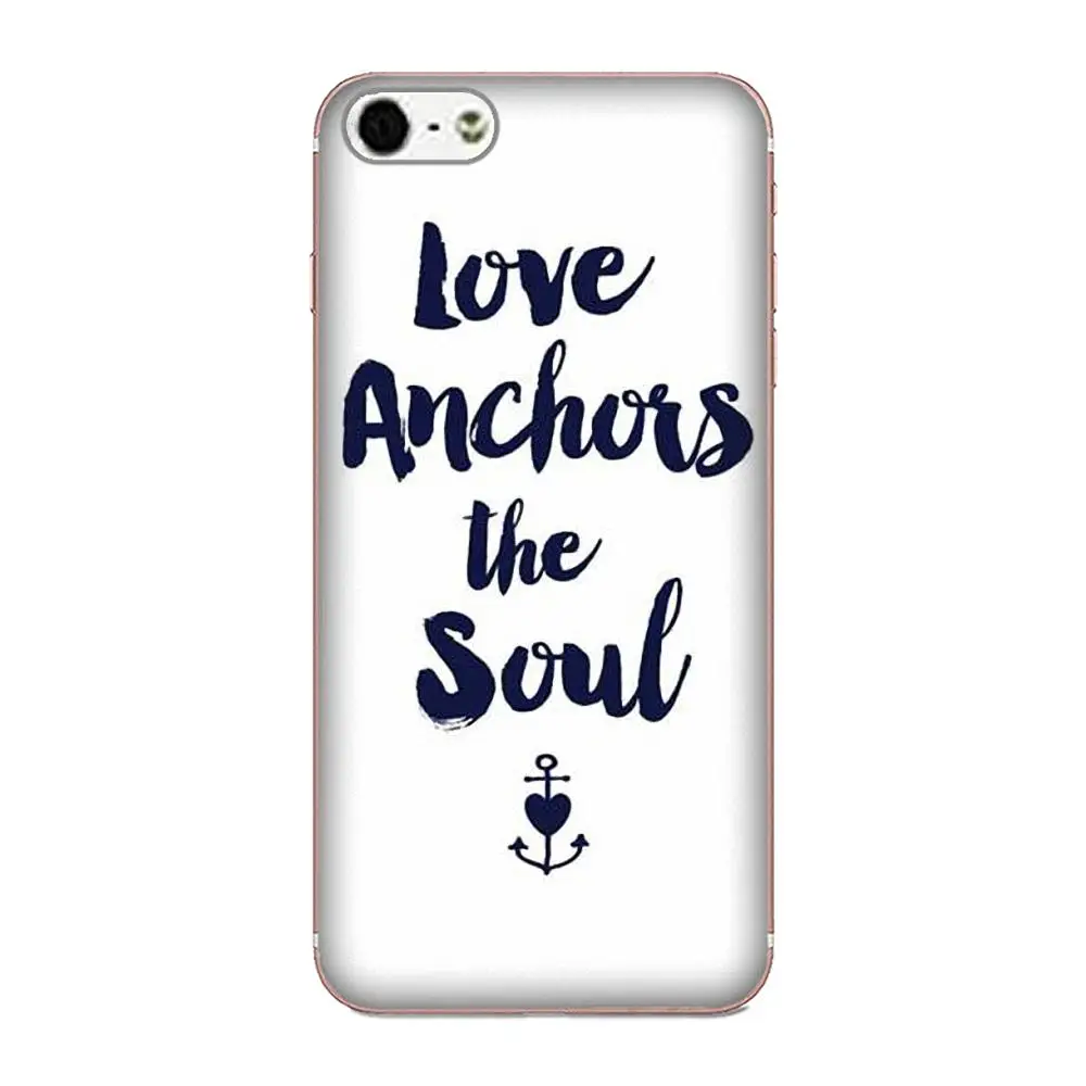 Для Huawei Mate 7 8 9 10 20 P8 P9 P10 P20 P30 Lite Plus Pro 2017 мягкие чехлы из ТПУ Lets Run Away Anchor Beach
