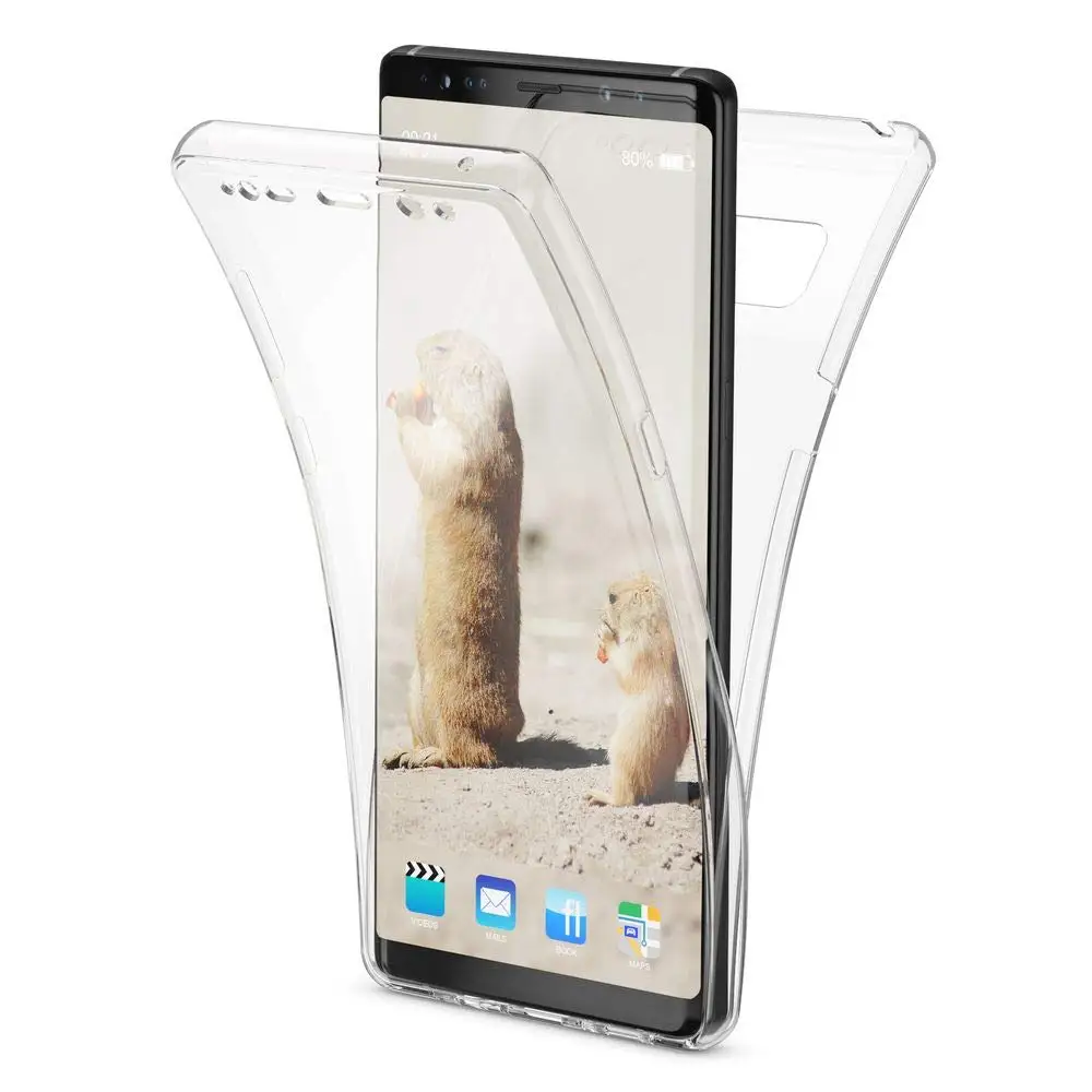 

For Samsung Galaxy J4 J6 J8 J2pro 2018 J3 J5 J7 2017 2016 Prime Clear Cover Soft TPU Phone Bag Coque 360 Degrees Full Case