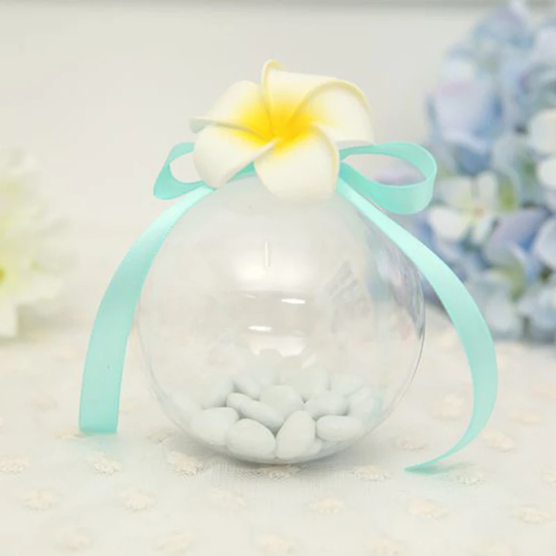 1 шт., акриловый шар, прозрачный пластиковый шар для сохранения цветов, контейнер для конфет, прозрачный полый шар, подвесной Декор P50