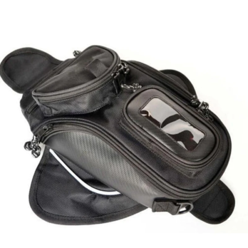 35 см* 18 см нейлон черный мотоцикл масляный топливный бак водонепроницаемый сумка на ремне