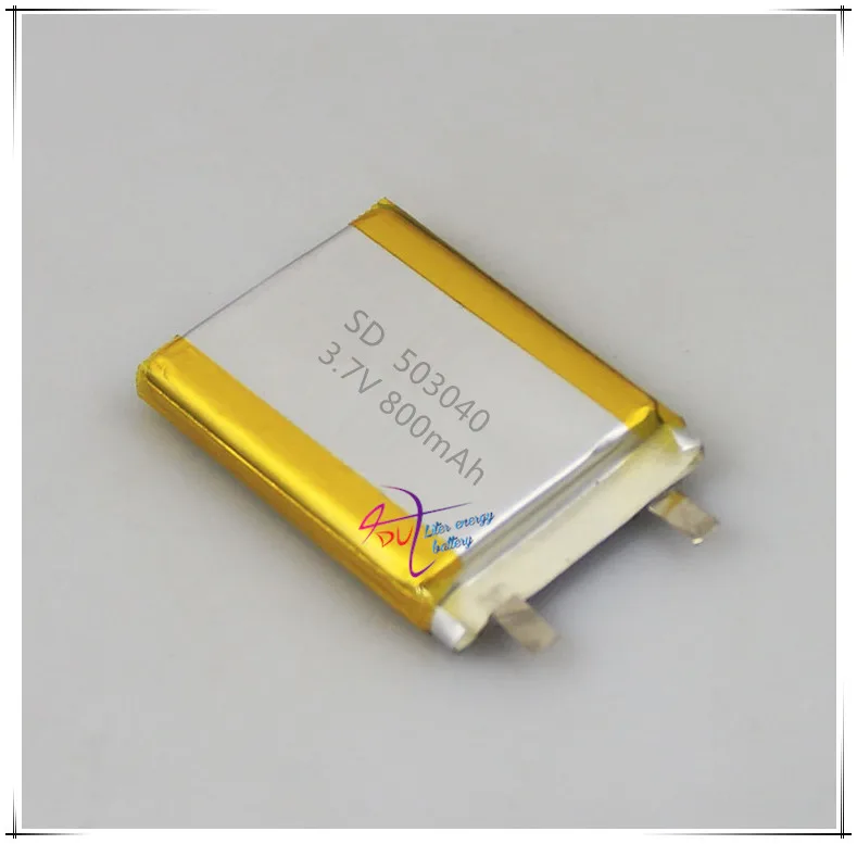 Lithium polymer batteries 503040 800mAh 3.7V Bluetooth headset battery