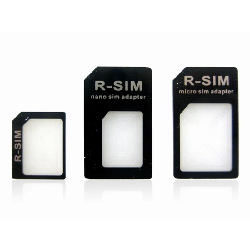 4 в 1 адаптер noosy для двух Sim карт iPhone 6X7 8 Samsung Nano SIM карта Micro стандартного адаптера