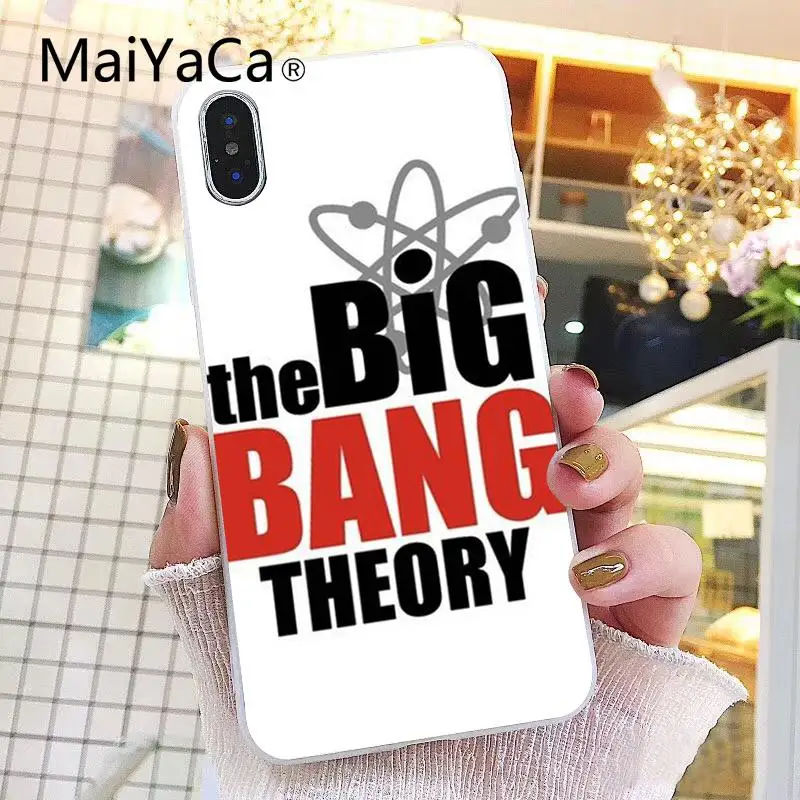 Maiyaca The Big Bang Theory Coque Shell чехол для телефона iPhone 8 7 6 6S Plus X XS MAX 5 5S SE XR 10 Fundas Capa