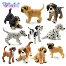 Farm Simulation small hound dalmatian pug dog animal model figures home decor figurine Decoration accessories Gift For Kids toys Farm Simulation small hound dalmatian pug dog animal model figures home decor figurine Decoration accessories Gift For Kids toys