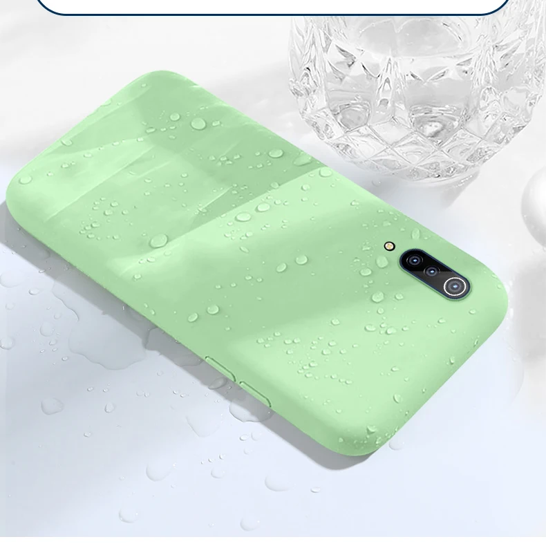 

For Xiaomi Mi 9 9Se Case Ultra-thin Soft Liquid Silicone Skin Protect back cover Case for xiaomi mi 8 lite 8se full cover shell