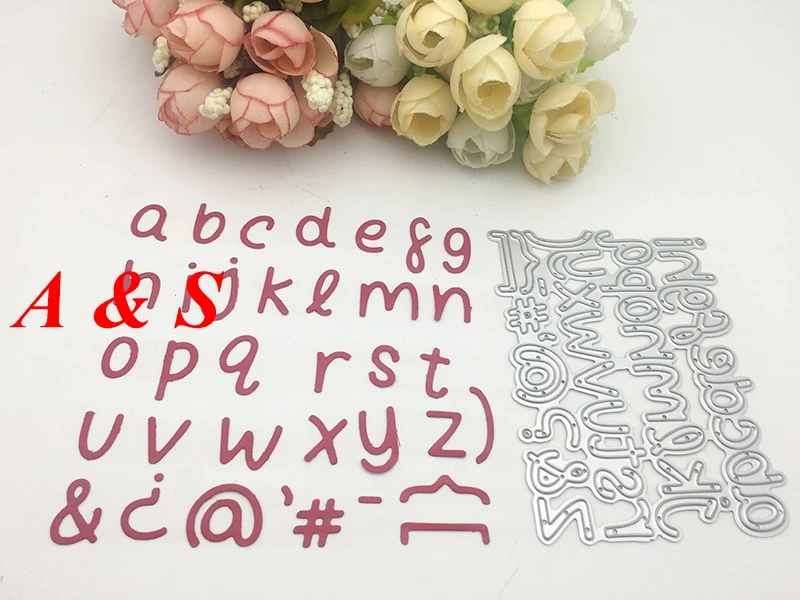  Y321 METAL CUTTING DIES Lower Case Letter Scrapbook card invitation paper craft party decor embossi - 32835104595
