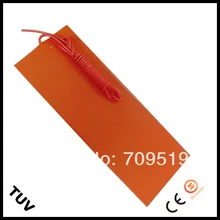 400*600*1,5 мм 3d принтер Гибкая силиконовая Резина нагреватель 220 в 1200 Вт клейкая сторона 100 k Термистор 2000 мм свинец