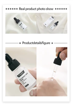 Dr Sugarm Hyaluronic Acid Face Serum Moisturizing Whitening Facial Essence Face Cream Repair AntiAging Lifting Firming Hyaluronic Acid Serum for Face