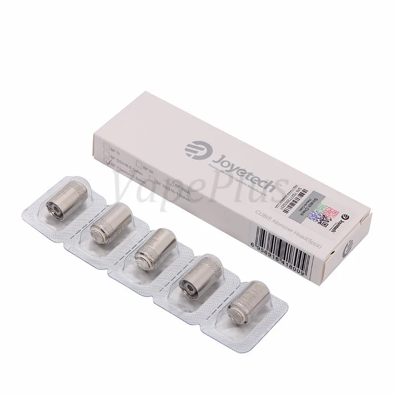 Original Joyetech Cubis Coil BF SS316 0.50.61.0ohm Clapton 1.5ohm  Replacement Coil Head for Cubis Atomizer evaporator 6