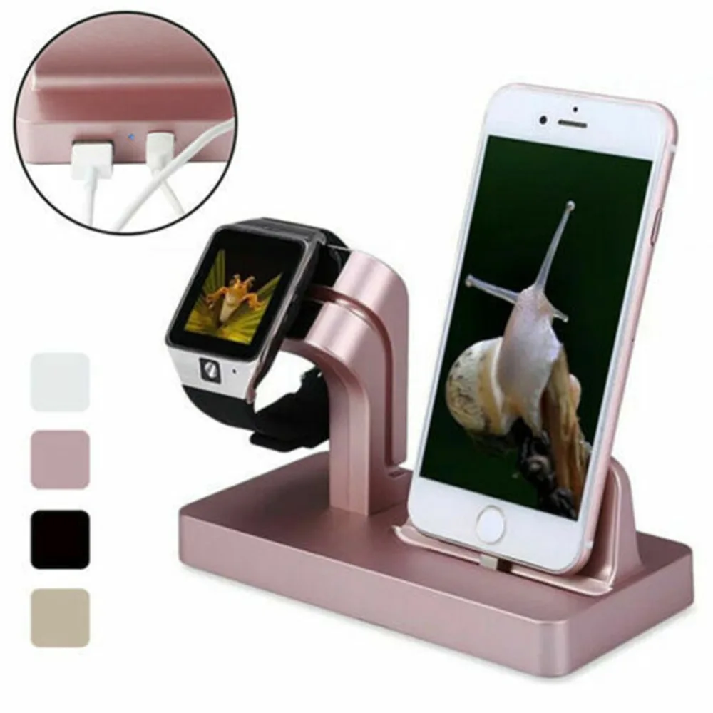 

Charging Dock Stand Station Charger Holder for Apple Watch i Watch iPhone XS 6 7 Wholesale