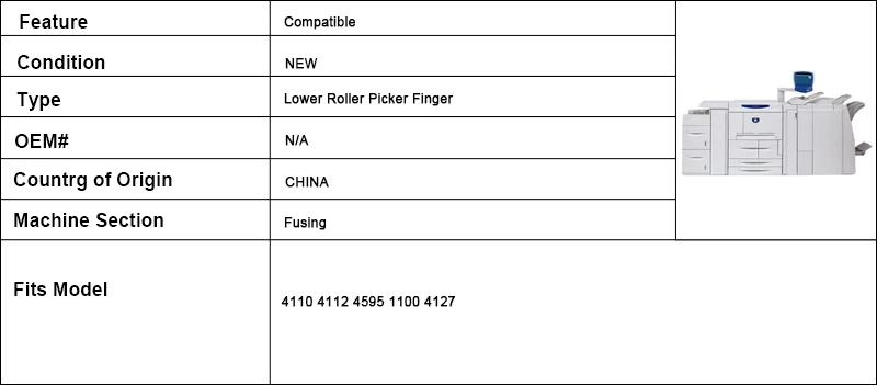 13 lower roller picker finger