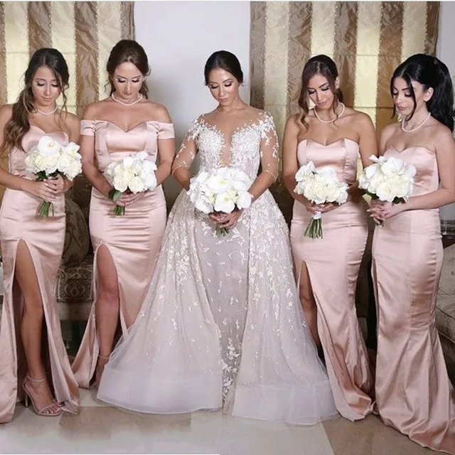 Peach And Silver Bridesmaid Dresses Weddings Peach And Silver Bridesmaid Dresses