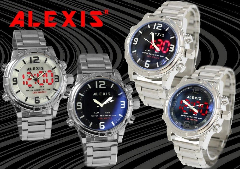 ALEXIS-STAINLESS STEEL BAND