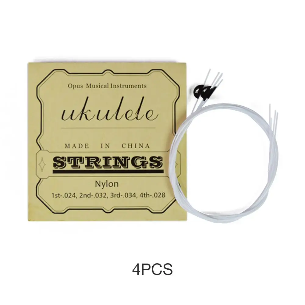 

4PCS/Set Nylon Strings Ukulele Hawaiian Guitar Small Four-String Universal