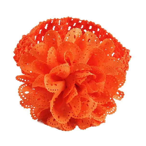 

Kids Girls Lace Flower Hairband Children Headwear Headband Dress Up Creative Design