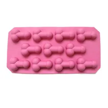 Силиконовая форма льда Куб лоток в форме пениса ледяной бар 3D пудинг аксессуары жевательная резинка шоколадные конфеты формы