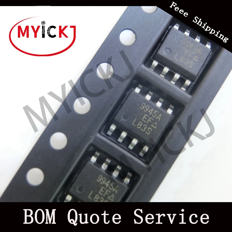 10 шт. SI9945AEY микросхема MOSFET 2N CH 60V 3.7A 8soic 9945A|Светодиодные чипы| |