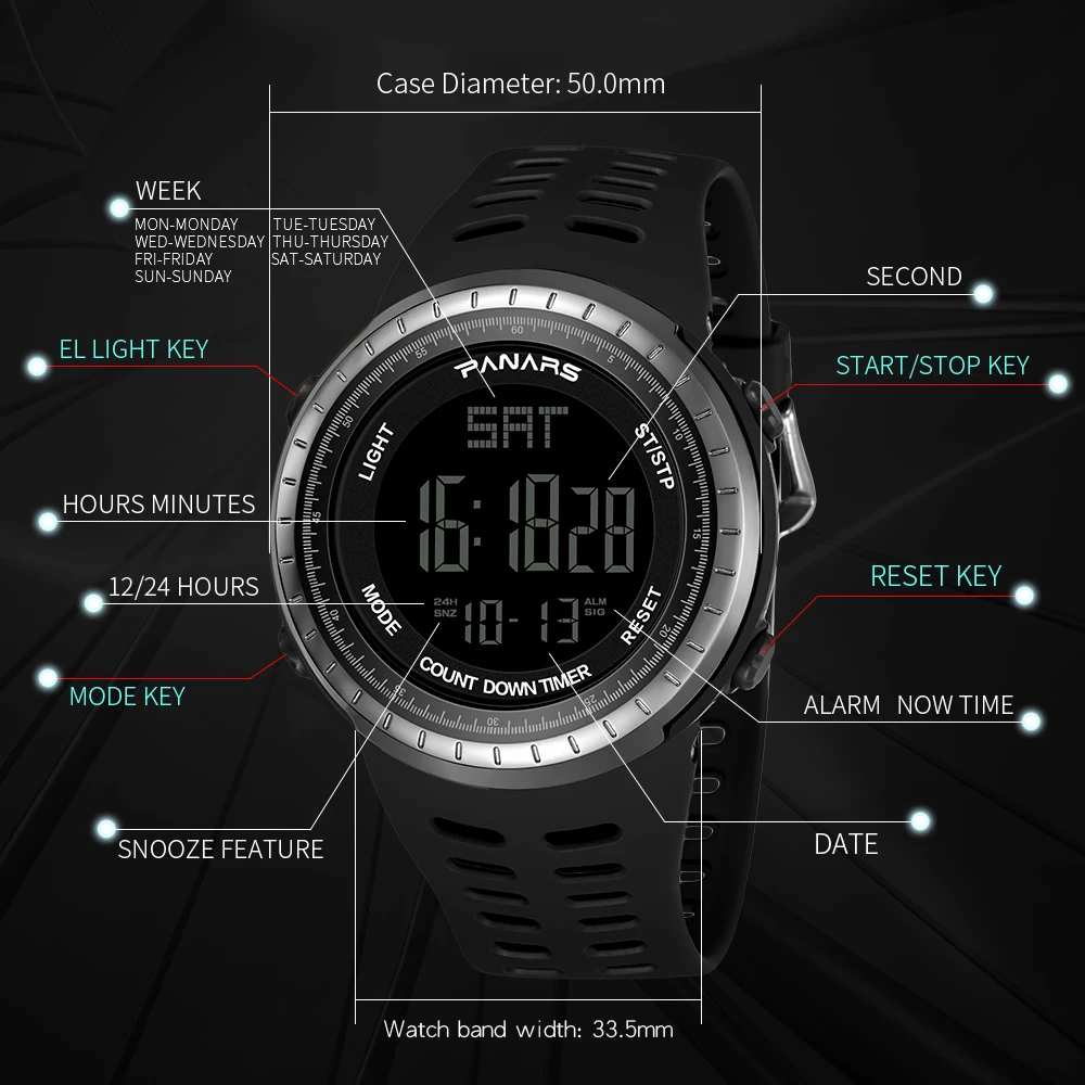 Online Panars 2018 Digital LED Jam Tangan Pria 50 M Tahan Air Jam Olahraga G Kejutan untuk Pria Jam Tangan untuk Pria Warna Beli Panars 2018 Digital LED Jam Tangan Pria 50 M Tahan Air Jam Olahraga G Kejutan untuk Pria Jam Tangan untuk Pria Warna