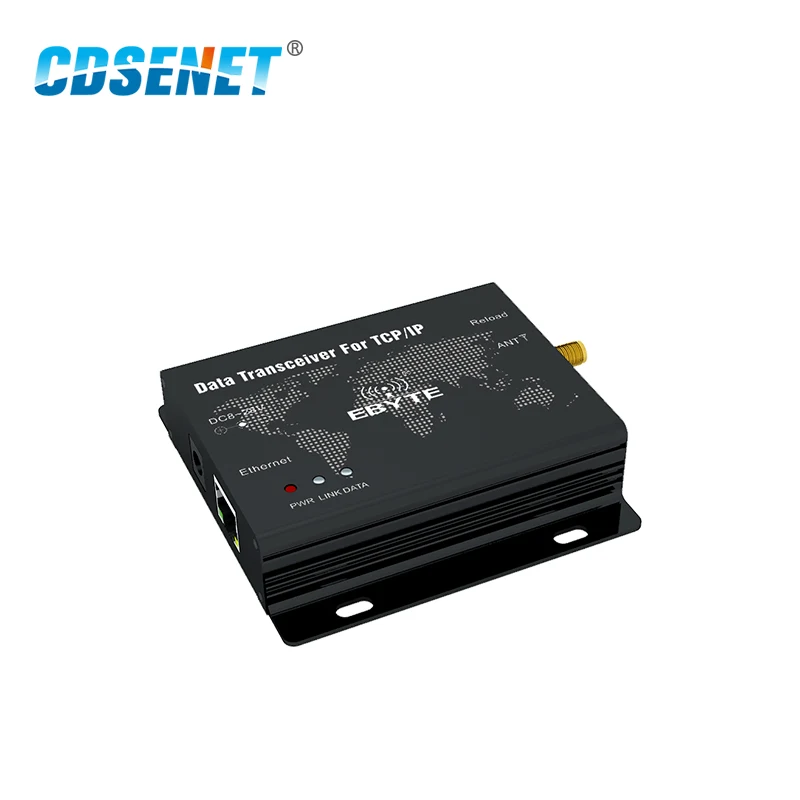 E90 DTU(900SL30 ETH) LoRa 868 мгц 915 30 дбм SX1268 Ethernet беспроводной модем прозрачный модуль