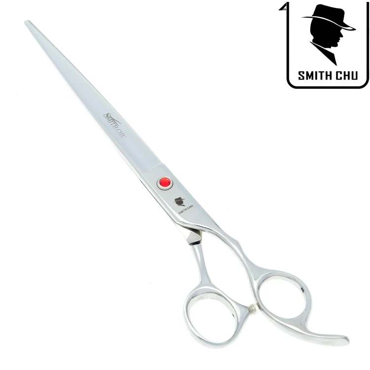 Tesoura de Corte Polegada Tesoura Upwarp Clipper Japão 440c Aço Grooming Tesouras Hair Lzs0038 8.0 Pet Cão 10 Tesouras de cabelo