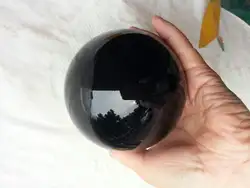 100 мм Narural обсидиана кристалл кварца сфера шар