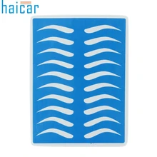 HAICAR 1 ШТ. Постоянный Косметический Макияж Бровей Практика Обучение Кожи Лист Татуировки Новое Прибытие J170120