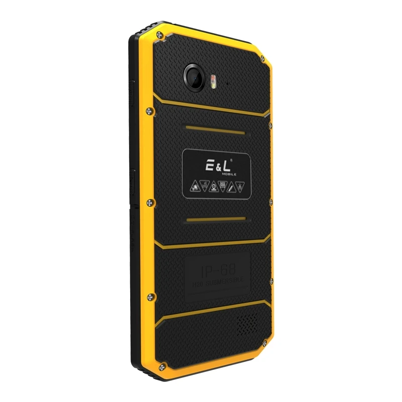 Мобильный телефон KXD E& L W7S Android 2 Гб 16 Гб IP68 водонепроницаемый ударопрочный пылезащитный 5,0 ''MTK6737 четырехъядерный Dual SIM LTE 4G мобильный телефон