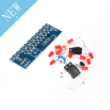 

NE555 + CD4017 Practice Learing Kits LED Flashing Lights Module Electronic Suite DIY For Arduino