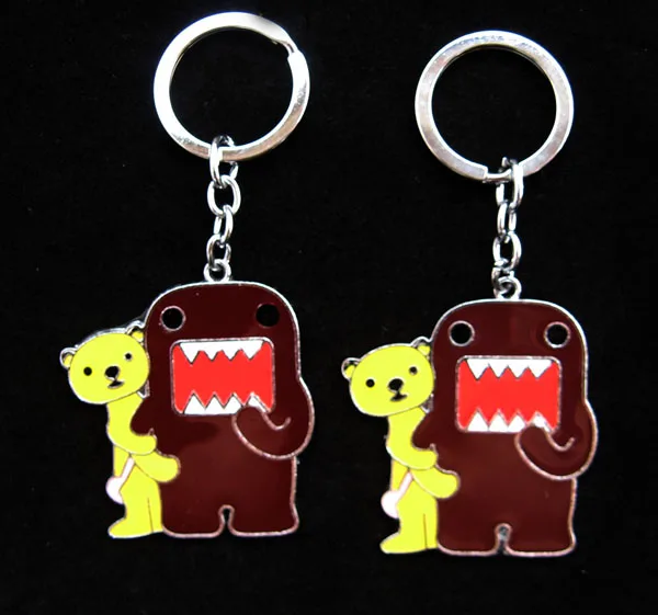 

high quality cartoon Domo-kun Fashion Metal Creative Pendants Bag pendant Key Chains jewelry For Good Friends gifts #354