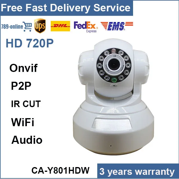 2X 720P HD IP Kameras Netzwerk WLAN Überwachungskamera WIFI IP Camera Webcam P2P