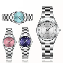 CHRONOS – montre à Quartz avec strass pour femmes, en acier inoxydable, de luxe, pour les affaires, japonais