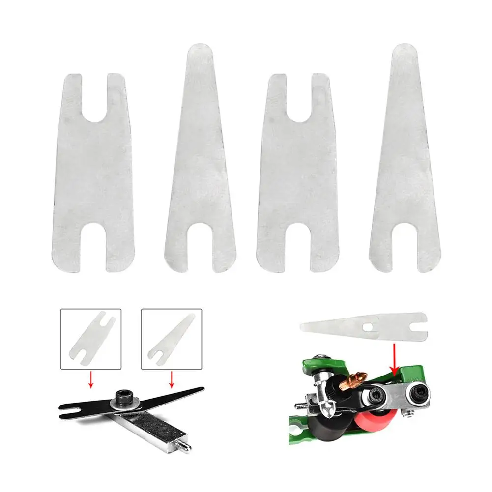 

4Pcs/Set Professional Stainless Steel Tattoo Machine Shader Liner Springs Parts Durable Tattoo Tools New