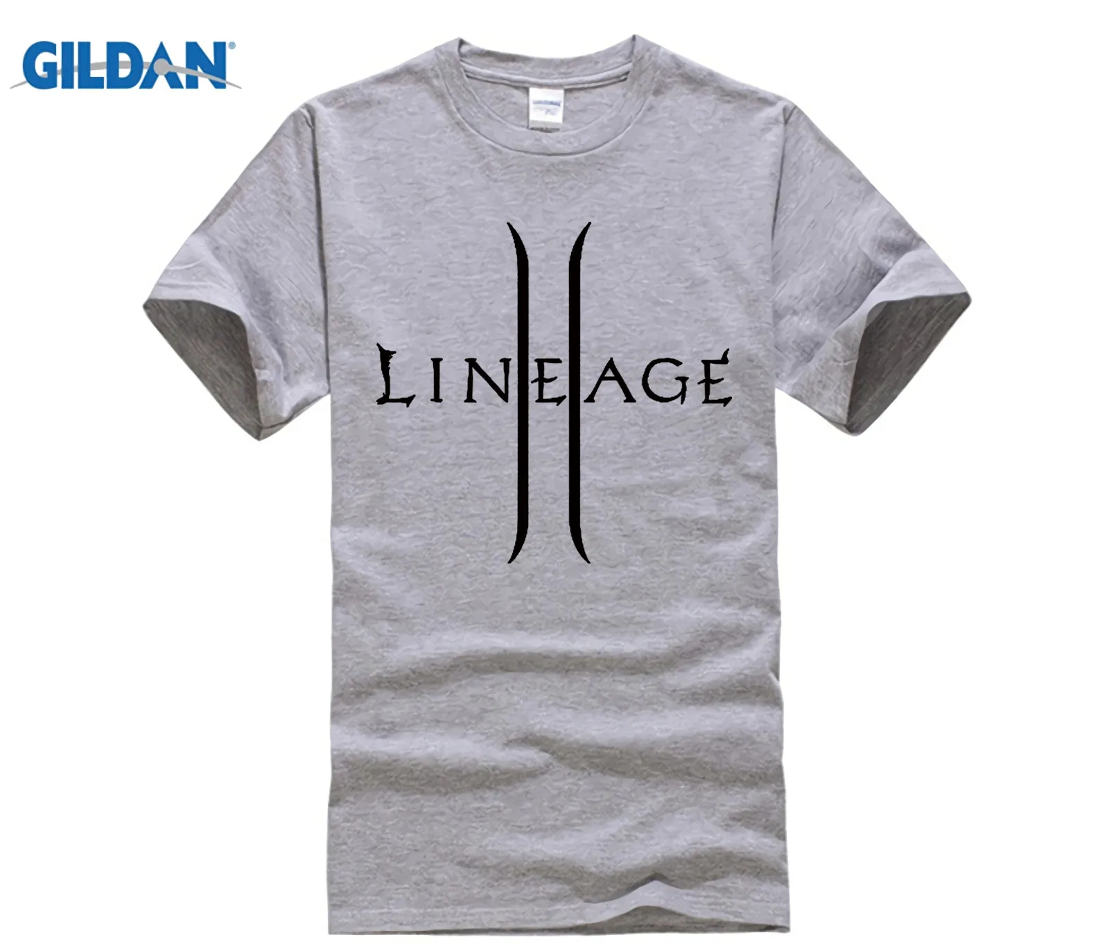 

GILDAN designer t shirt Lineage 2 The Chaotic Throne T-shirt Top Lycra Cotton Men T shirt New Design