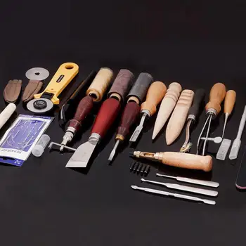 

Golden Leather Diy Tool Set Craft Handmade Sewing Lingshi Cutting Pieces