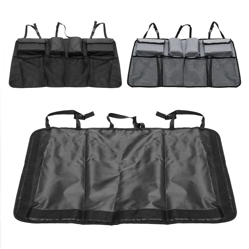 YOSOLO High Capacity Car Trunk Organizer Auto Seat Back Storage Bag Stowing Tidying Backseat Organizer Net Pocket Car-styling