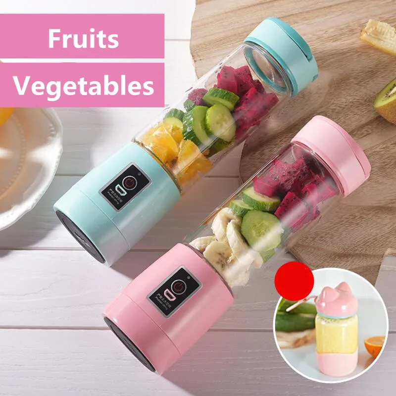 

USB Charging Blender Egg Whisk, Juicer, Food Mixer Portable Small Juice Extractor Household 3 Colors Hand Blender