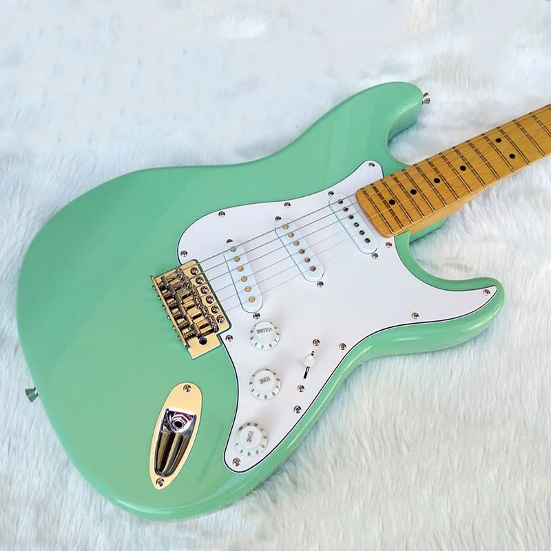 

High Quality China Custom Shop On Sale ST Electric Guitars New Style st guitar 21F Maple Fingerboard