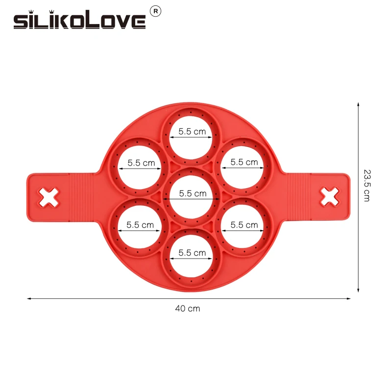 Силиконовые формы для приготовления Блинов SILIKOLOVE, формы для колец, кухонные инструменты для приготовления яиц, Прямая поставка, VIP клиент