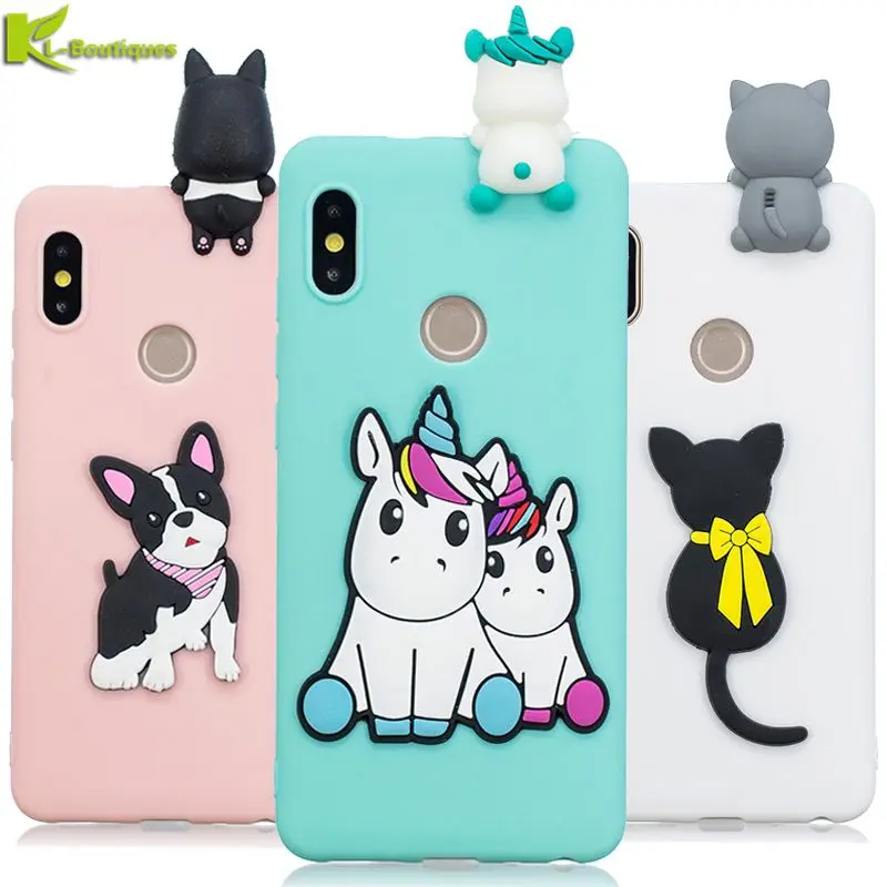 

Xiaomi Redmi Note 5 Case on for Coque Xiaomi Redmi Note 5 Pro Cover Fundas Cartoon 3D Doll Toys Candy Soft Silicone Phone Cases