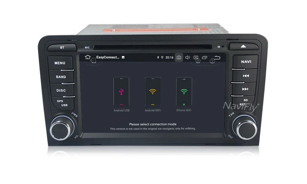 Cheap PX30 series android9.0 Car radio multimedia player For Audi A3 S3 2003-2013 with IPS screen DSP 4G WiFi Bluetooth carplay 21