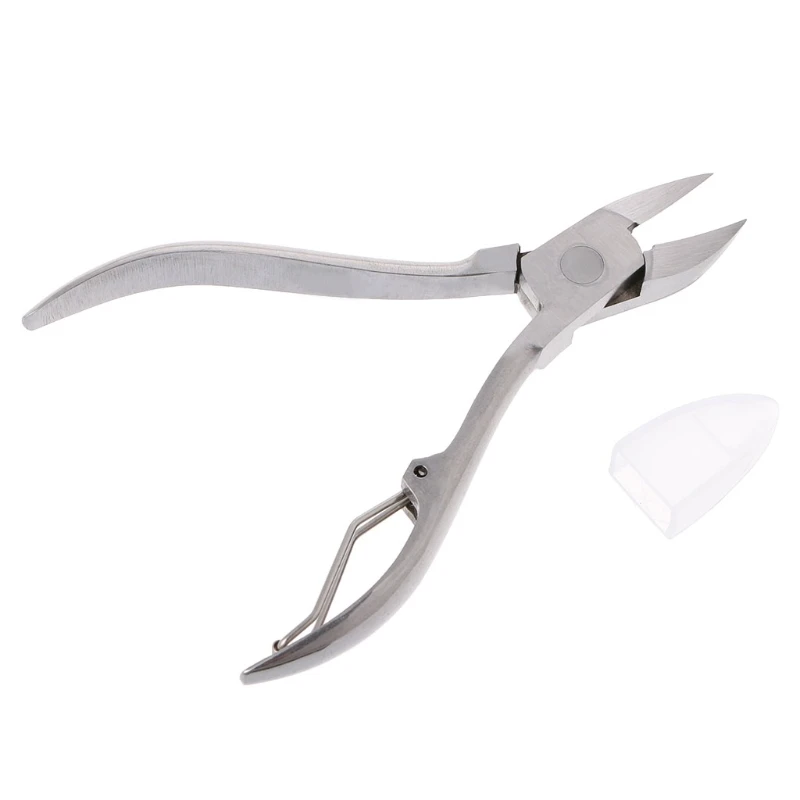 

Fashion Silver Toe Nail Cuticle Scissor Clipper Cutter Nippers Chiropody Manicure Remover Tool 2017 Professional Trimmers