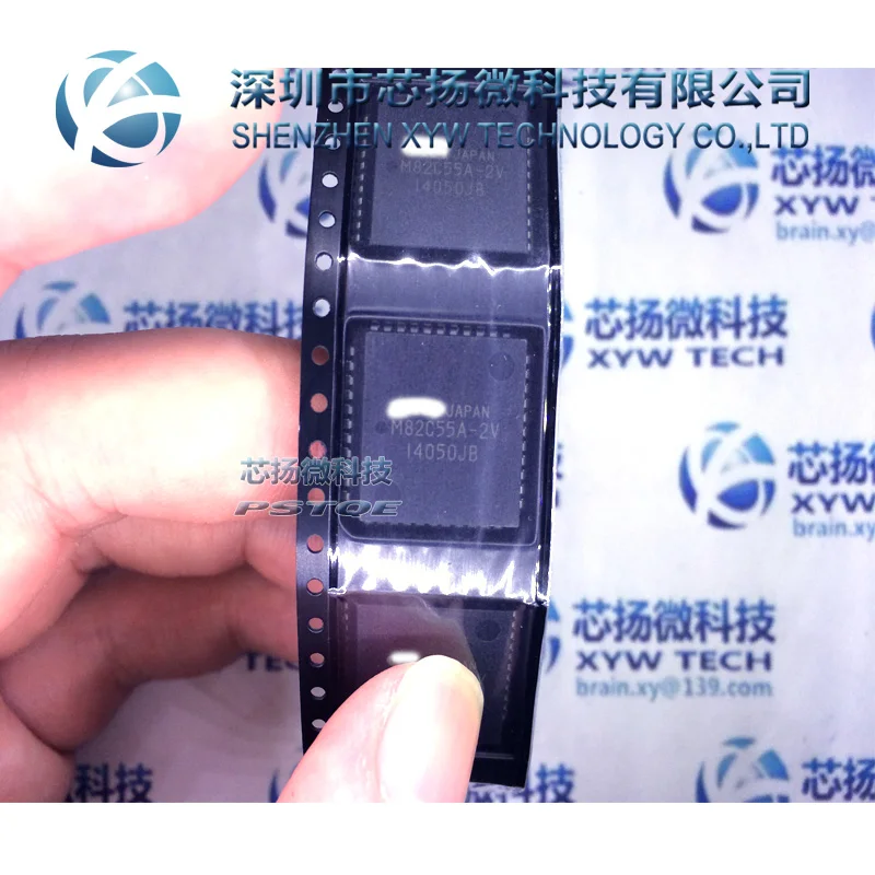 Бренд XYW TECH M82C55A-2V PLCC Бесплатная доставка | Электронные компоненты и