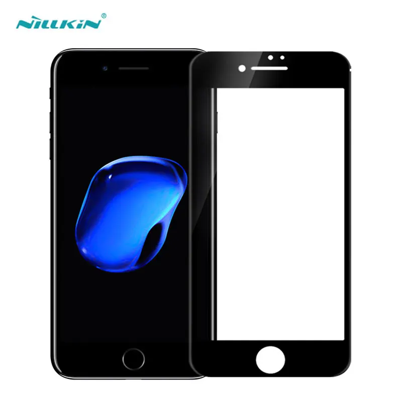 Online Nillkin vidrio templado para iPhone 7 8 iPhone7 iPhone8 Plus 3D CP + Max Protector de pantalla completa de vidrio para el iPhone 8 Plus